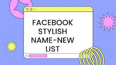 NEW UNIQUE NAME - Facebook Account, Facebook Stylish Name