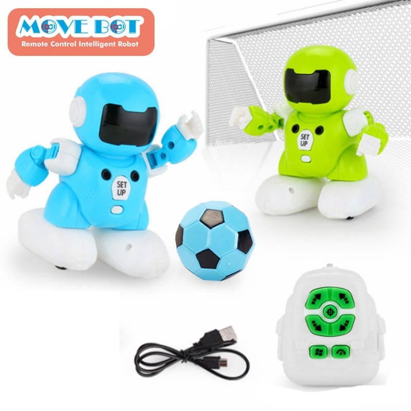 Remote Control Soccer Robot Toy Gift 2 Heart Med Medium