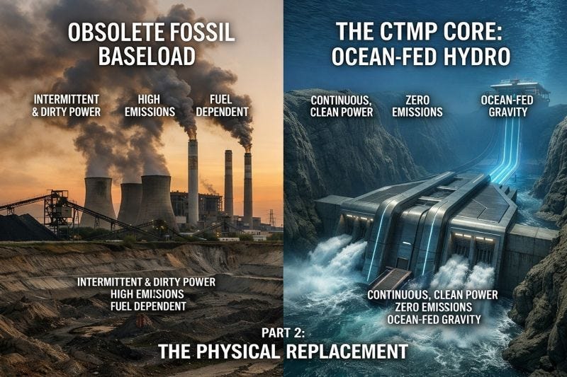 The atmosphere does not respond to symbolic pledges.