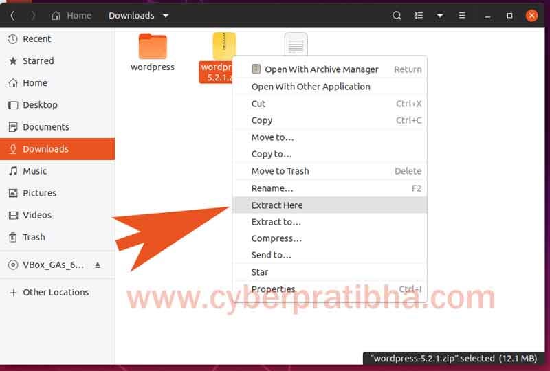 How to unzip file in Linux by commands and GUI with multiple options