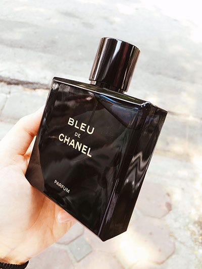 bleu de chanel eau de parfum mens 3.4oz