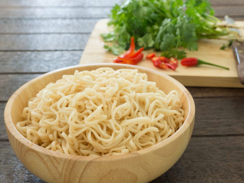 Can Dogs Eat Ramen Noodles?. No, ramen noodles are not good for dogs