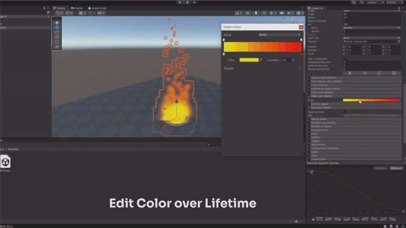 [Particle System] Create a Flame