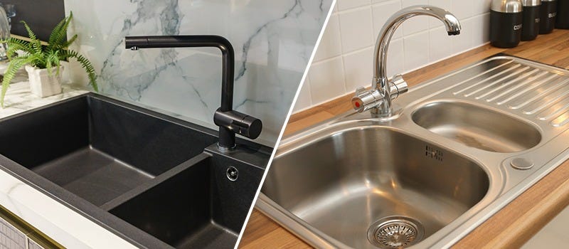 Granite Vs Stainless Steel Sinks — How To Choose The Right Sink For You ...