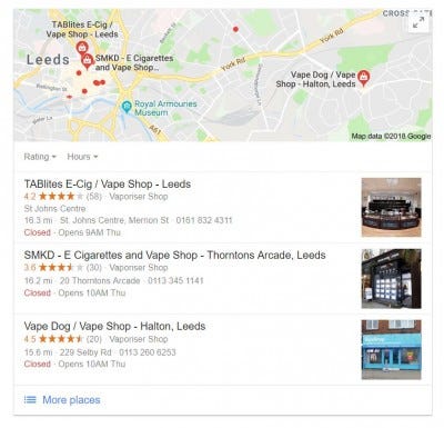 Use local SEO to market your vape shop (16 steps) | by Danny H | Medium