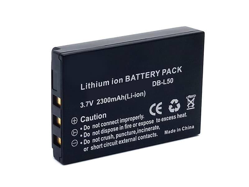Batteria Compatibile Per Sanyo DB-L70 (3,7V 680mAh) - Li-Ion Ricaricabile