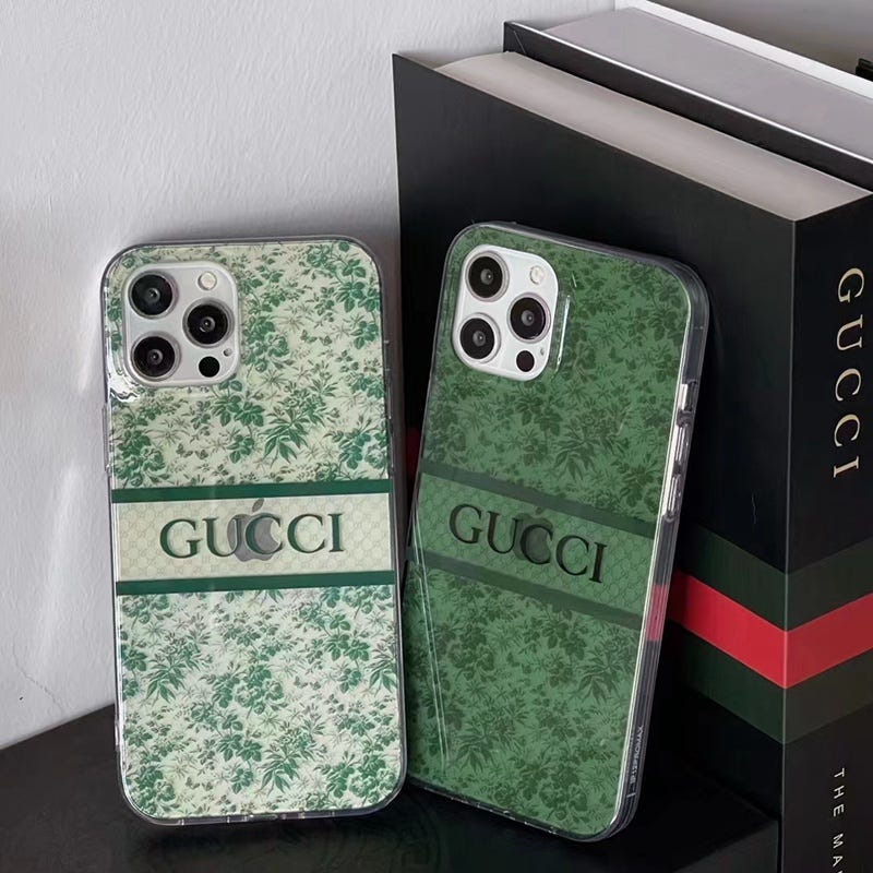 Gucci iphone se3/14/13 pro max silicone case coque hulle galaxy s22/s22
