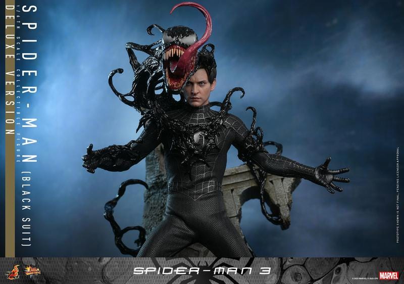 Hot Toys Unveils Amazing Spider-Man 3 Black Suit Figure - BeWithUS