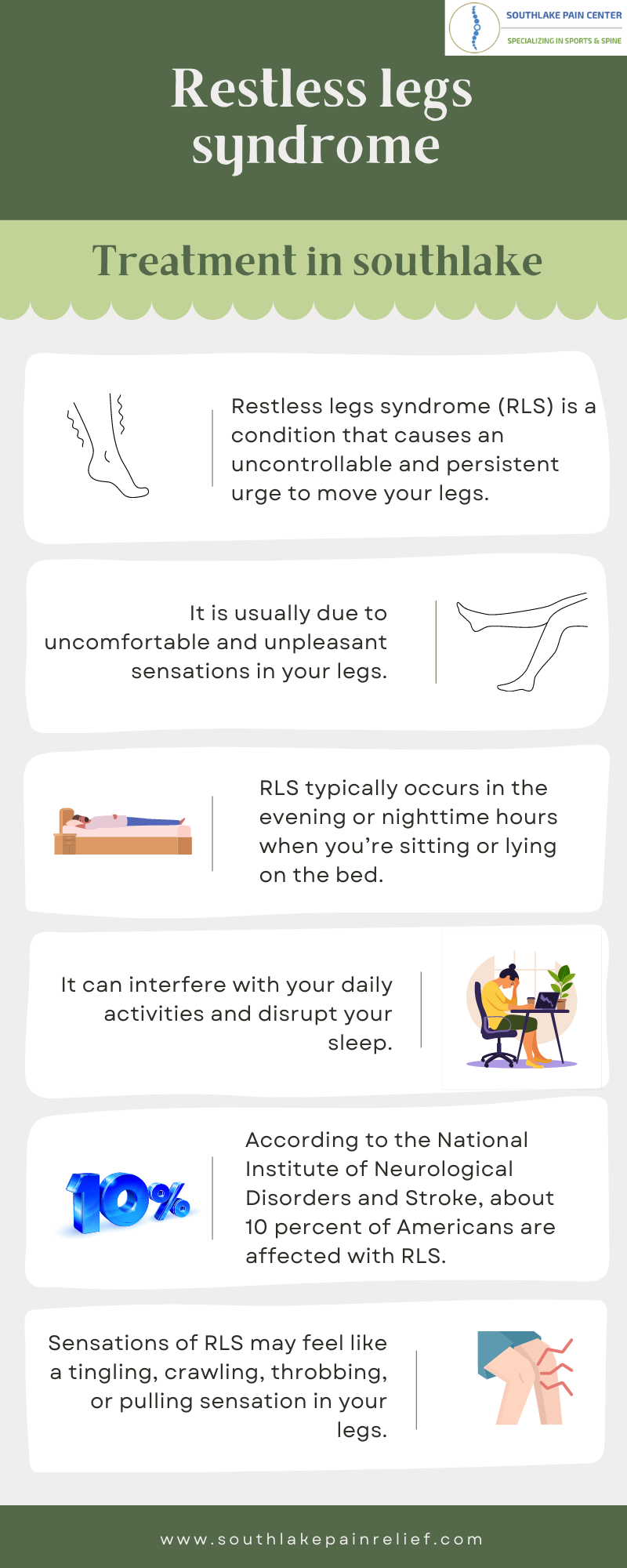 Expert Restless Leg Syndrome Treatment in Southlake, TX