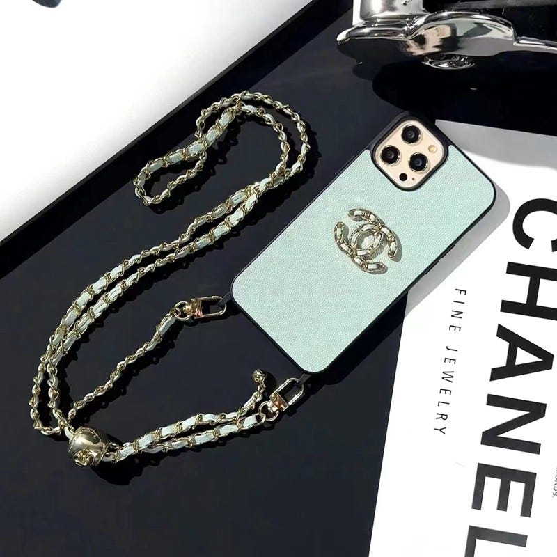 Chanel iPhone 12 Classic Case With Chain