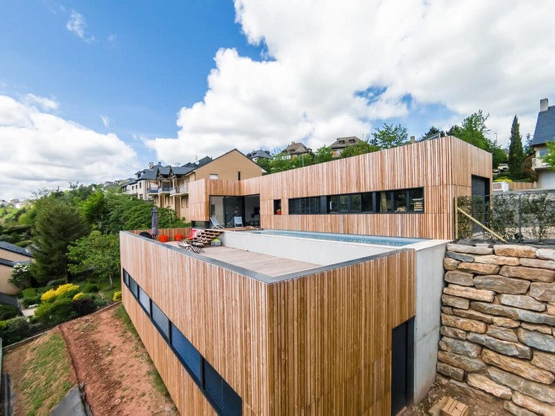 Maison Ossature Bois avec Toit Terrasse by Renee Stewart Medium — free download