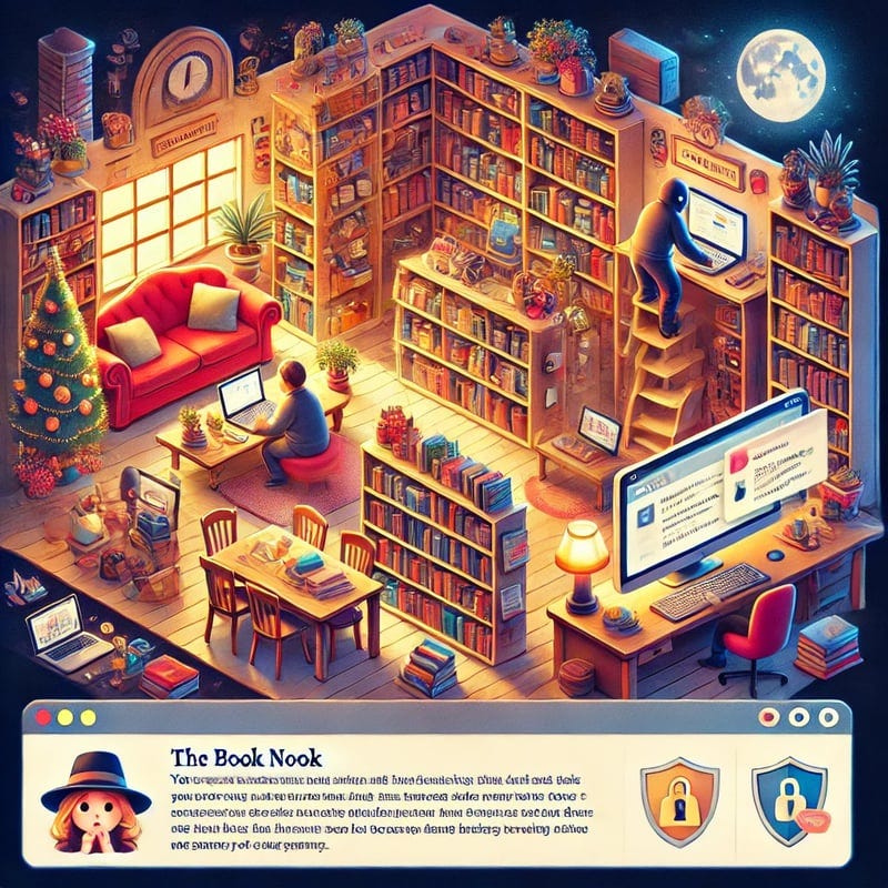 The Book Nook A site Security Crisis by Carrie Oct, 2024