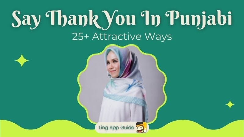 25 Other Ways To Say “Thank You”