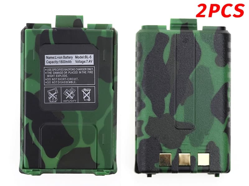 Neuf Batterie talkie walkie BAOFENG BL-5 7.4V 1800mAh