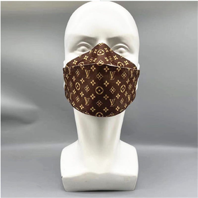 Luxury Louis Vuitton Dior surgical mask reusable masks, by Zizimasks