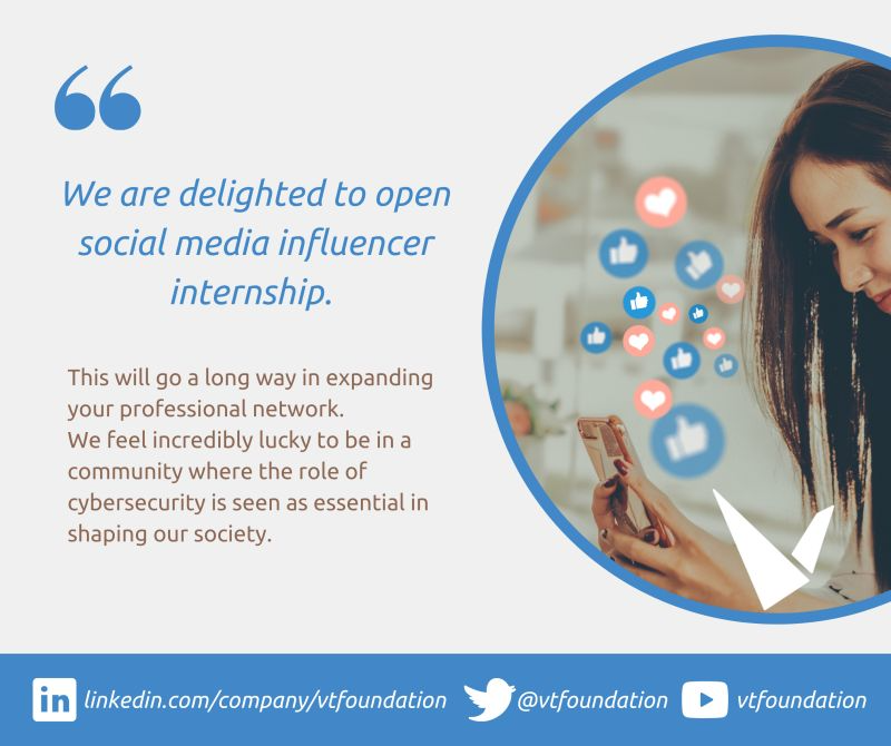 Virtually Testing Foundation invites applications for Social Media