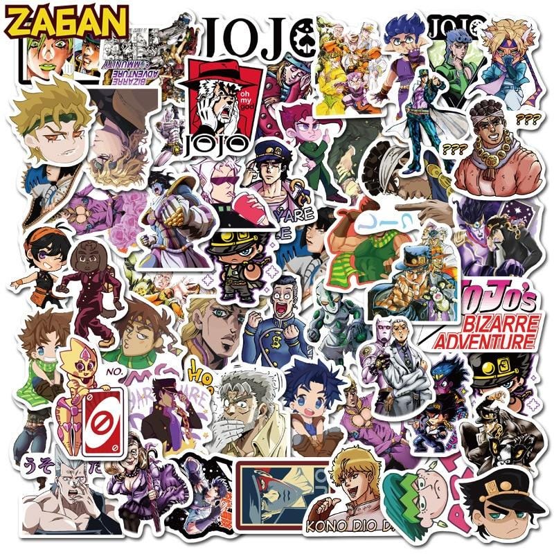 JoJos Bizarre Adventure Anime Stickers | by The Official JJBA ...