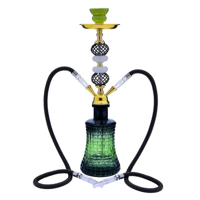 4 Hoses Big Size Glass Hookah Pipe Wholesale - Global Hookah