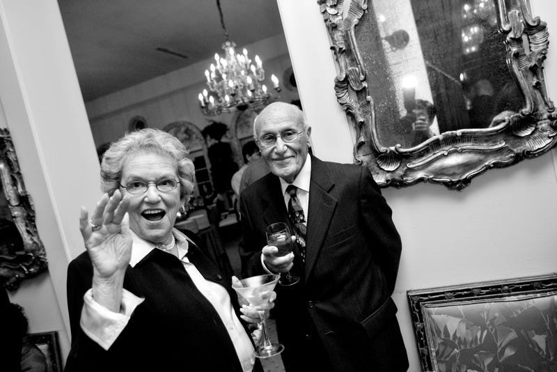 My step-grandmother Lenora and her partner, Paul, at my wedding in 2005. They were amazing. Photo by John Hong