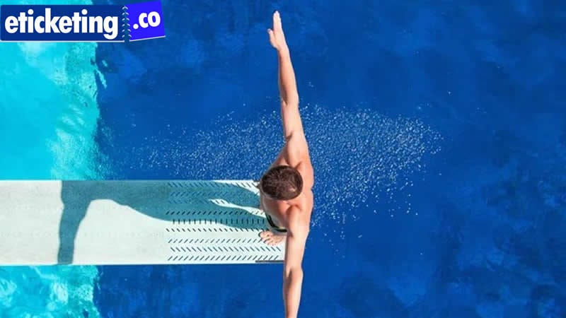 How deep are the olympic diving pools