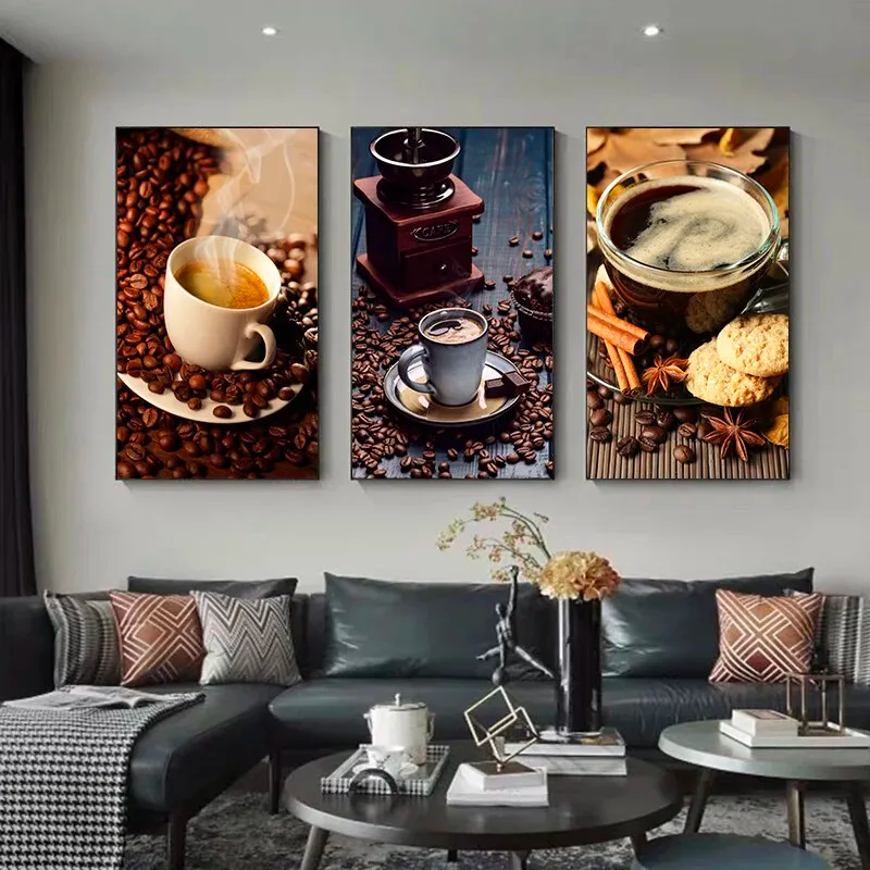 How to Brew a Cozy Atmosphere with Coffee Canvas Wall Art by