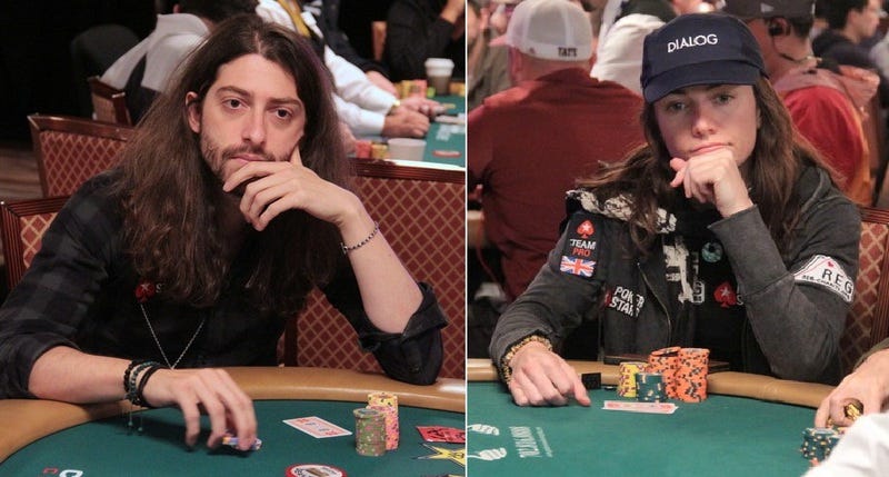 Igor Kurganov가 그의 여자친구 Liv Boeree를 WSOP 메인 이벤트에서 탈락시키다