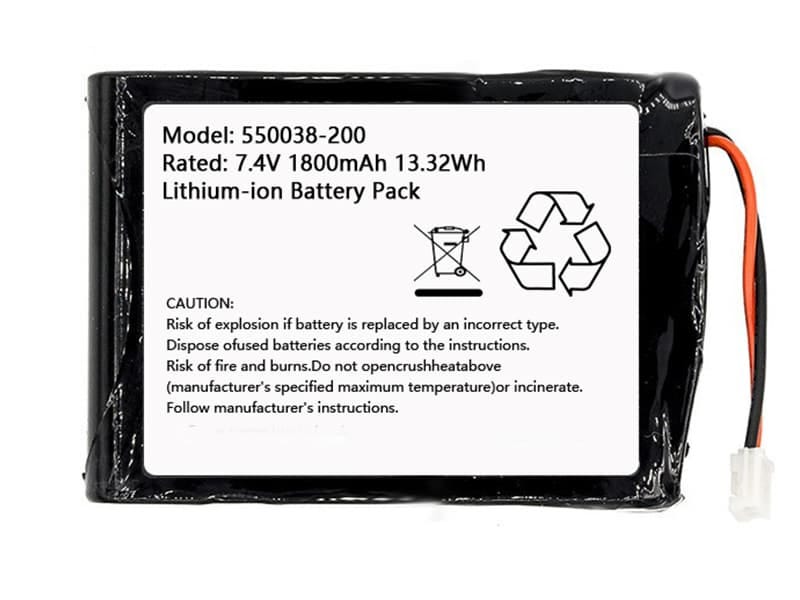Remplacement de la batterie pour ONEIL 7.4V 1800mAh/13.32WH 550038–200