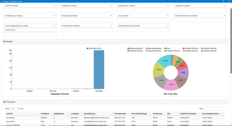 Seal Report: a .NET Alternative for SSRS