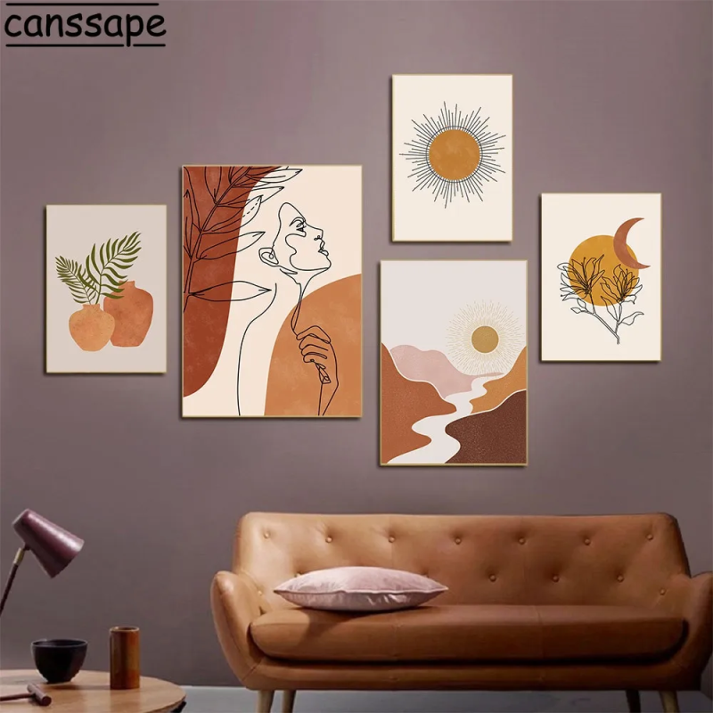 Make unique art for your home with our canvas painting ideas - Gathered