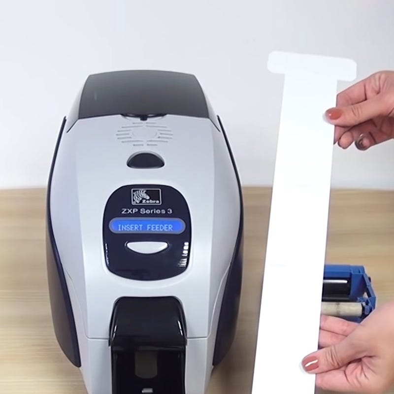 How to Use a Zebra Printer Cleaning Card Correctly by MediTech