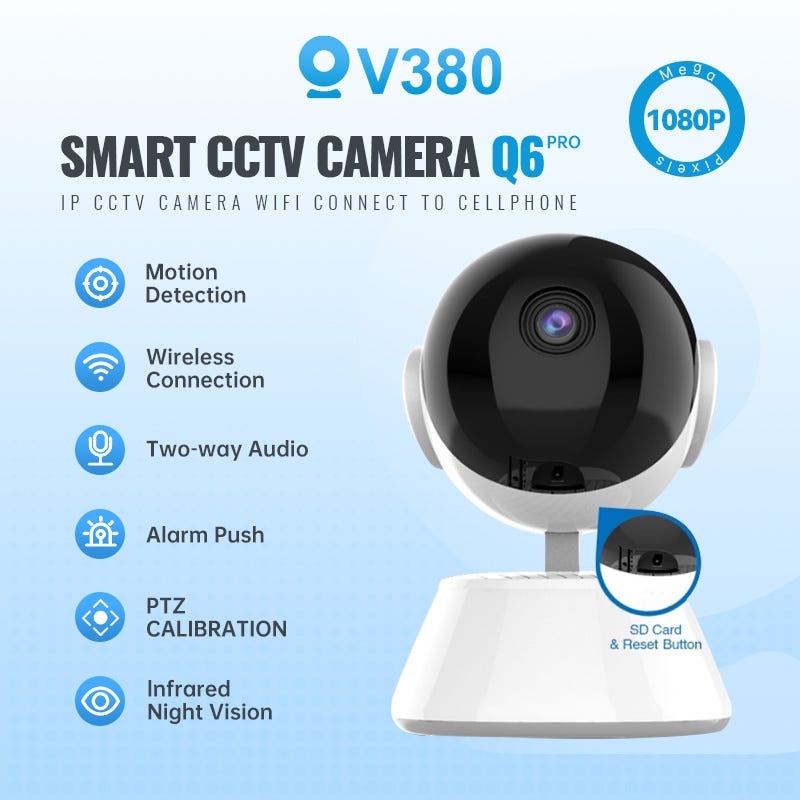 Wireless Cctv Camera For Home With Mobile Connectivity, by smoke alarm