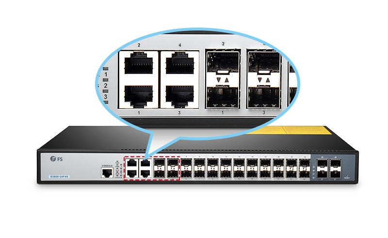 What Does Combo Port Mean for Ethernet Switch?