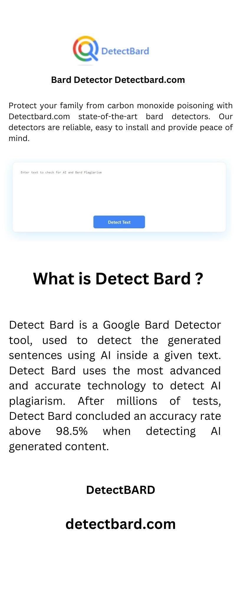 Bard Detector Detectbard Medium
