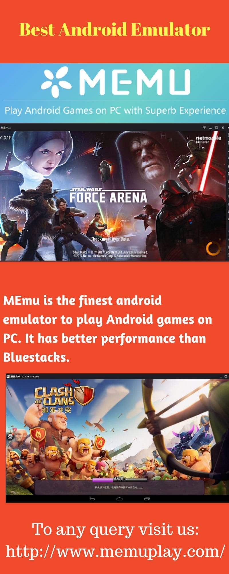 Best Android Emulator. MEmu provides the best performance (2X… by