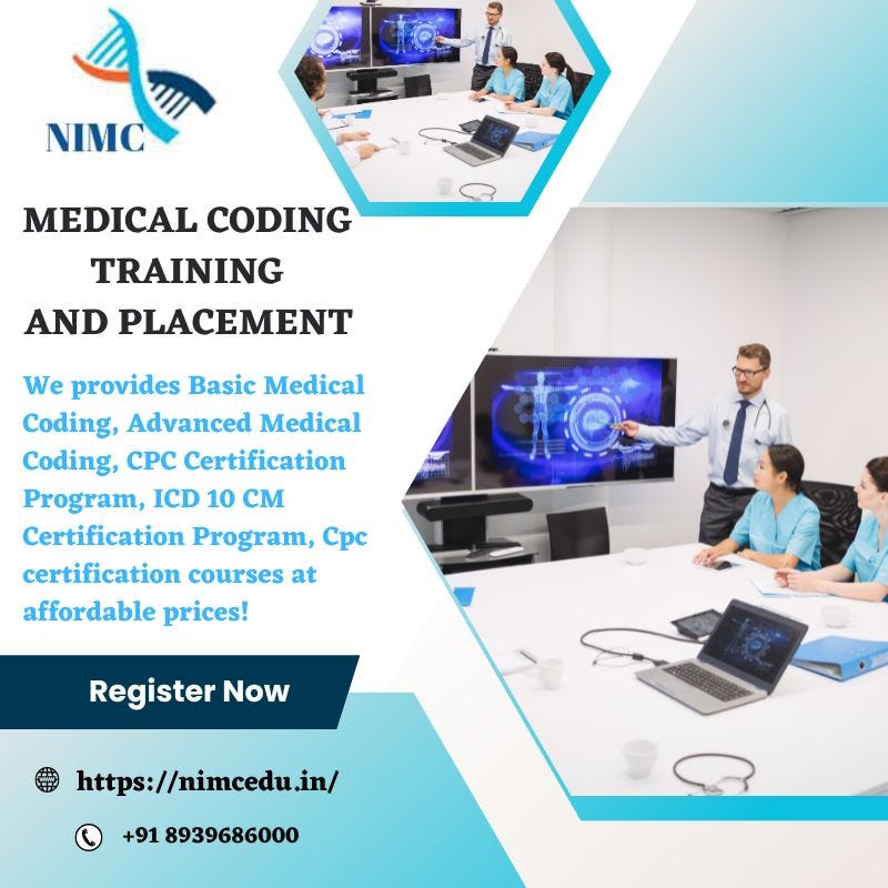 Medical Code Training | Certification In Medical Coding - nimcedu - Medium