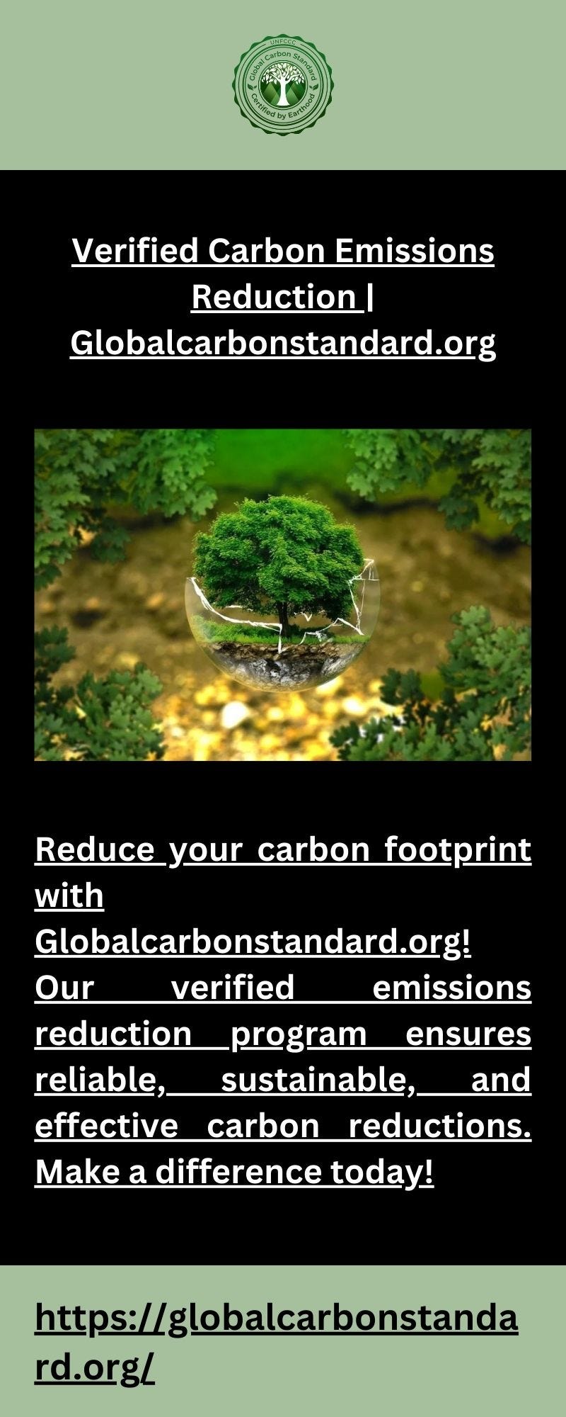 Verified Carbon Emissions Reduction Global