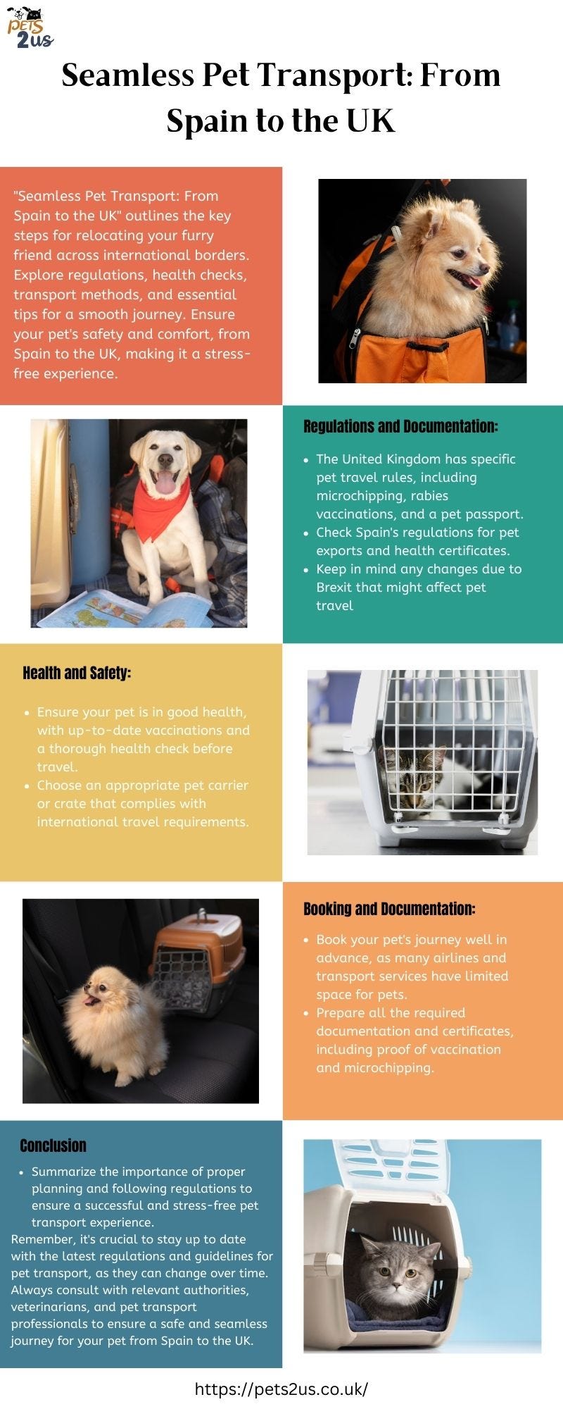 Seamless Pet Transport From Spain to the UK Pets2us Medium