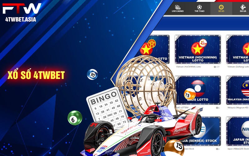 🔰Xổ Số 4twbet — Cá Cược Xổ Số 1 Ăn 99🔰