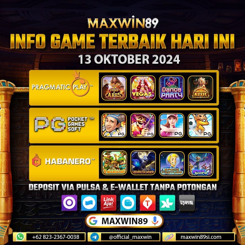 Info Game Terbaik Hari Ini Untuk Anda Semua, Salam JP Bosku?