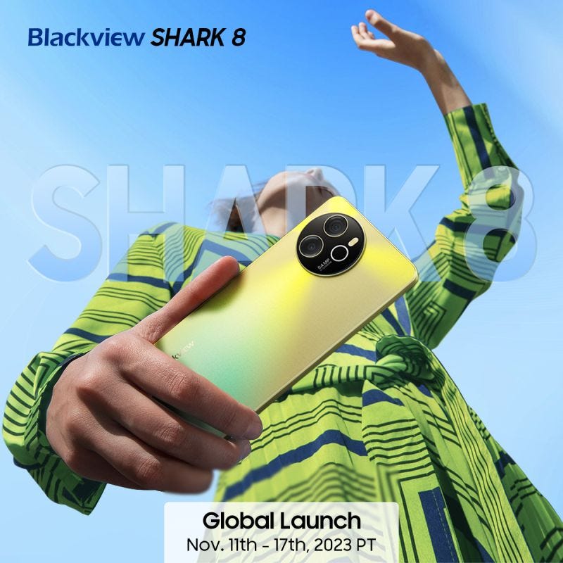 New Arrival Blackview SHARK8 from Micare, Ready to dive into the future?  Check out the unlimited…