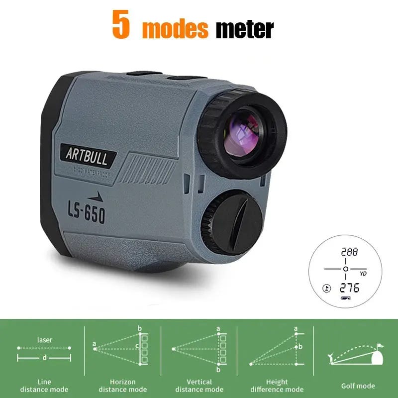 ARTBULL Golf Laser Rangefinder: Lock In Your Game (Up to 1000M!)