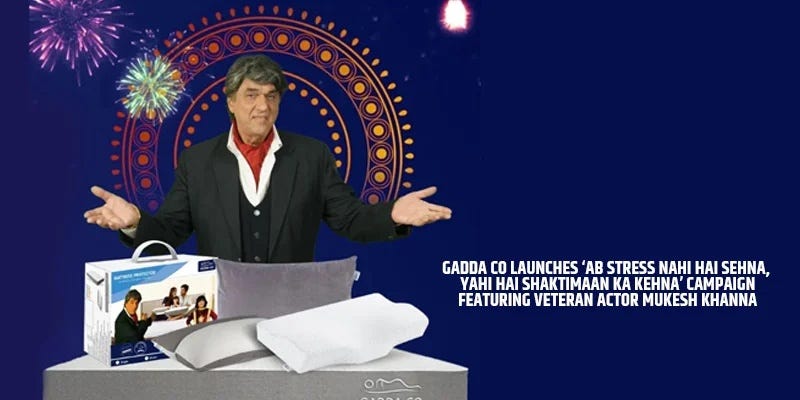 GADDA CO launches ‘Ab Stress Nahi Hai Sehna, Yahi Hai Shaktimaan Ka Kehna’ campaign featuring…