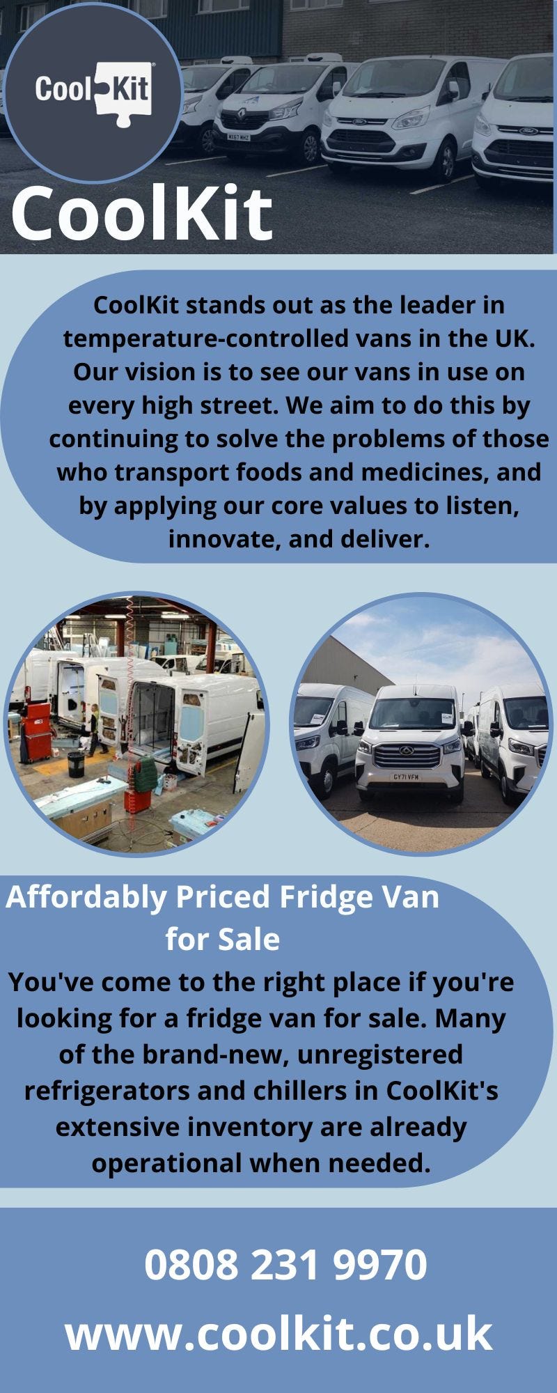 Affordably Priced Fridge Van for Sale | CoolKit - CoolKit - Medium