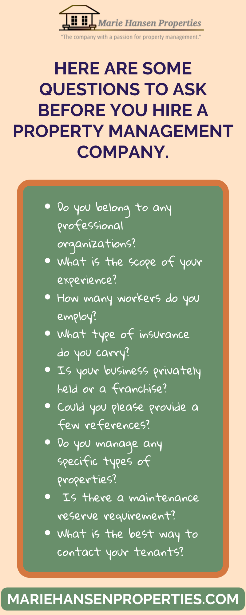 Here Are Some Questions To Ask Before You Hire A Property Management