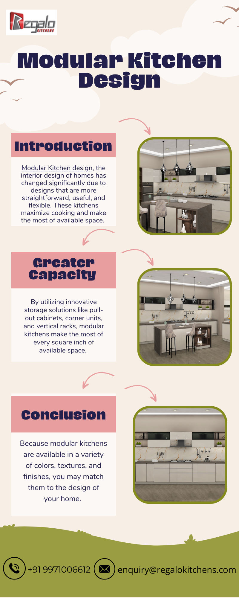 Modular Kitchen Design | Regalo Kitchens - Regalo kitchens - Medium
