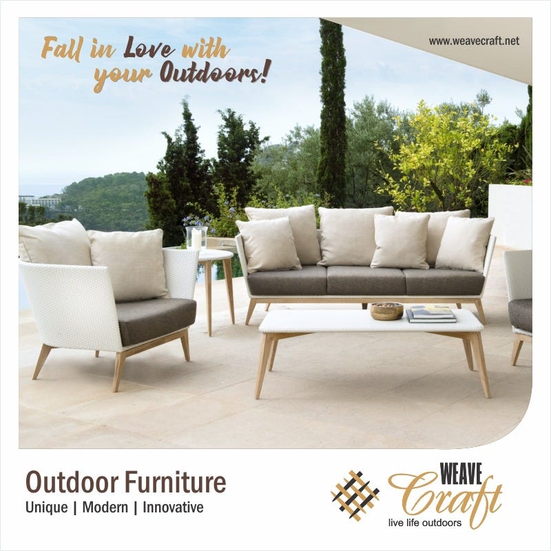 Weavecraft India’s Leading Outdoor Furniture Manufacturer and Supplier