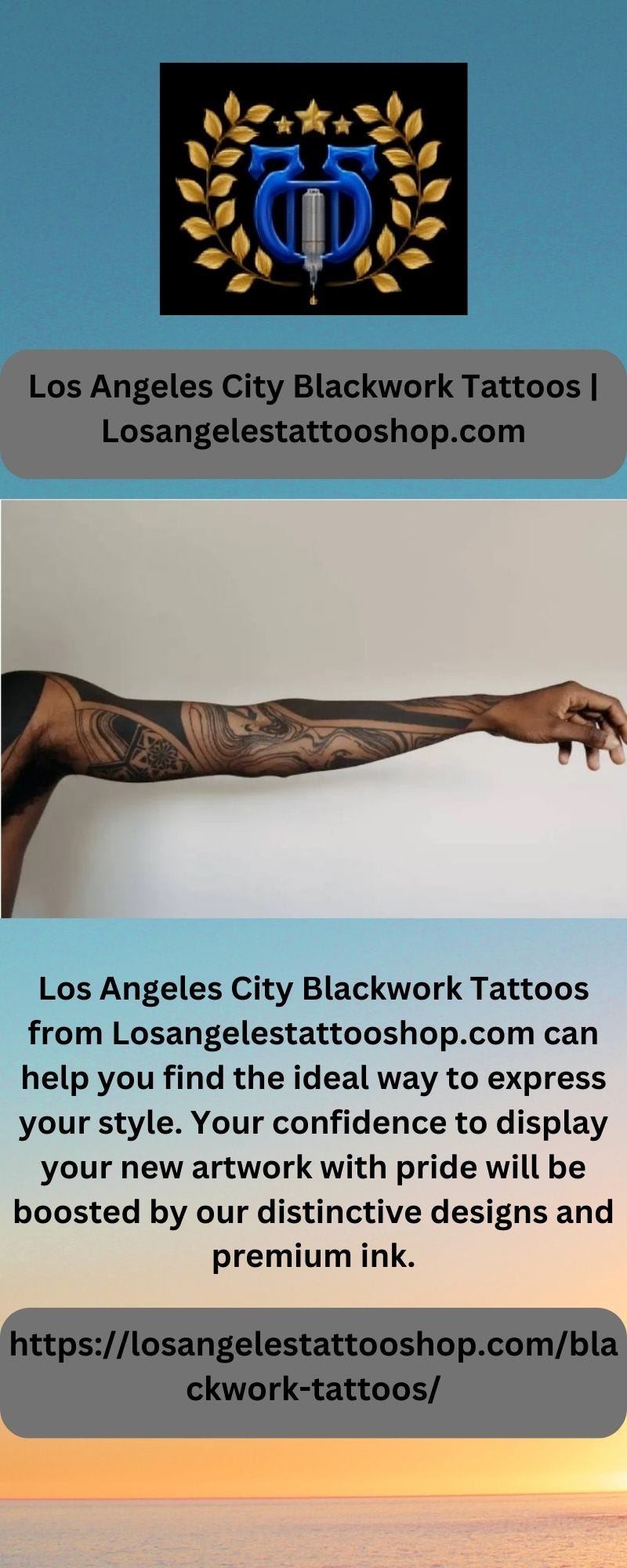 Los Angeles City Blackwork Tattoos | Losangelestattooshop.com - theapollotattoostudio - Medium