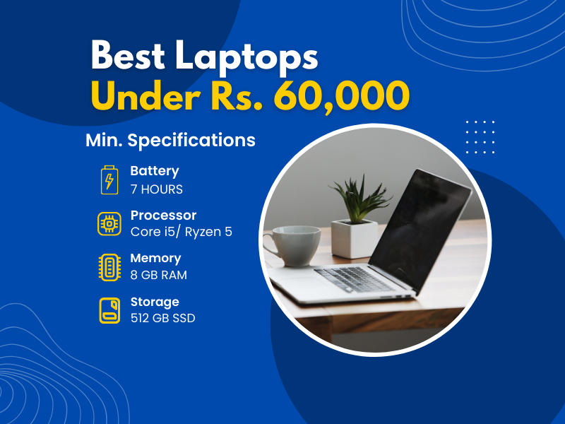 6 Best Laptops Under 60000 In India (2022) by Shreeraksha Medium
