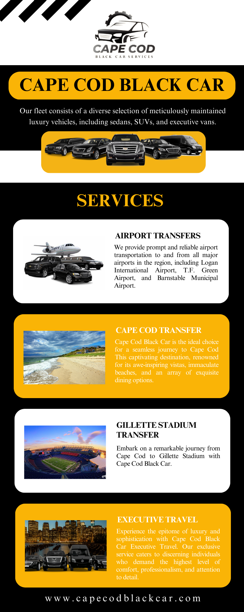 Explore Cape Cod in Style with Car Rentals from Cape Cod Black Car