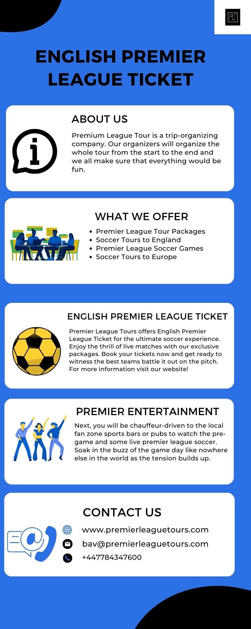 English Premier League Ticket Premier League Tours Medium